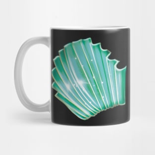 Shell mermaid bra Mug